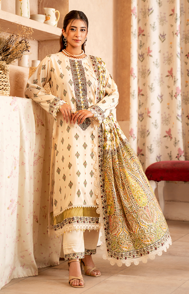 Winter Unstitched khaddar suits with printed – Calla Lily 3 Piece Suit